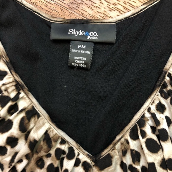 Leopard Print Sleeveless Dress - Picture 2 of 9